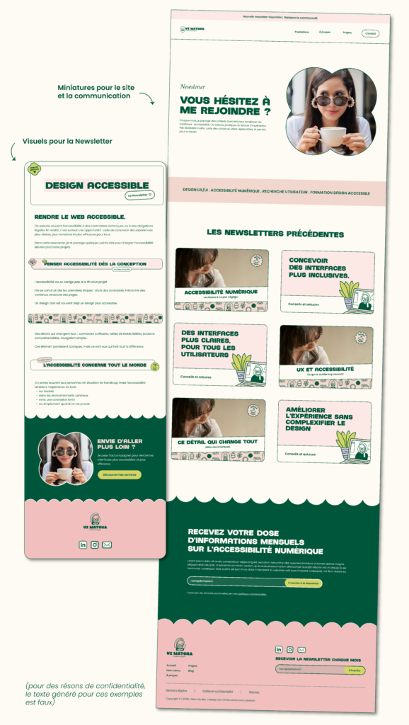 campagne d'emailing chloé lance agence prisméa abonnement