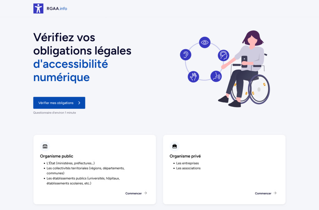 Illustration de l'accessibilité web pour un cabinet médical