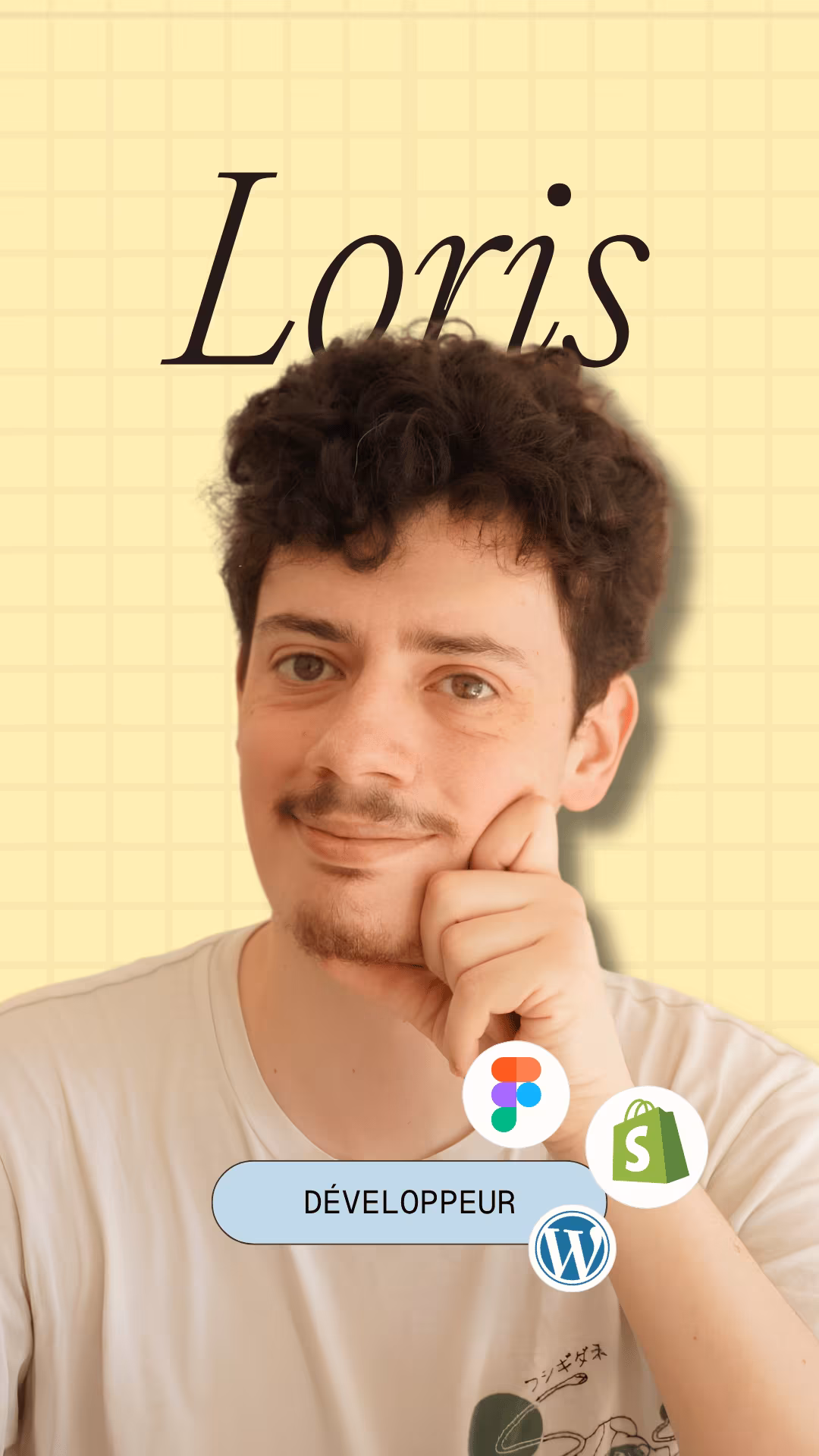 Loris, développeur du collectif Prisméa