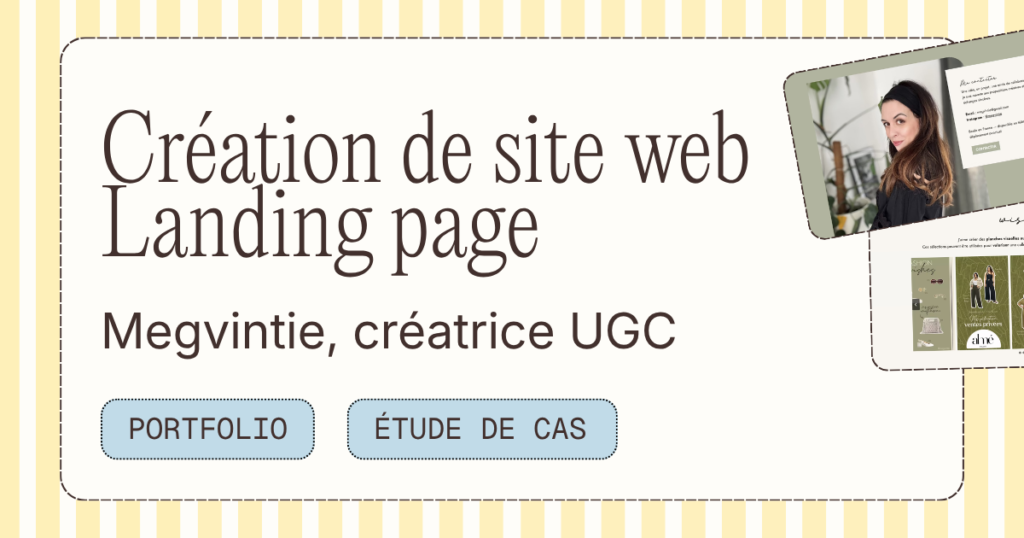 MegMZS : un site  qui fait d&rsquo;une créatrice UGC une partenaire de marque