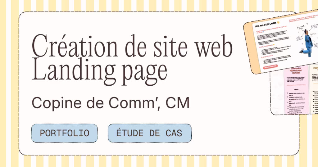 Copine de Comm’ : un site de community manager aussi clair que coloré