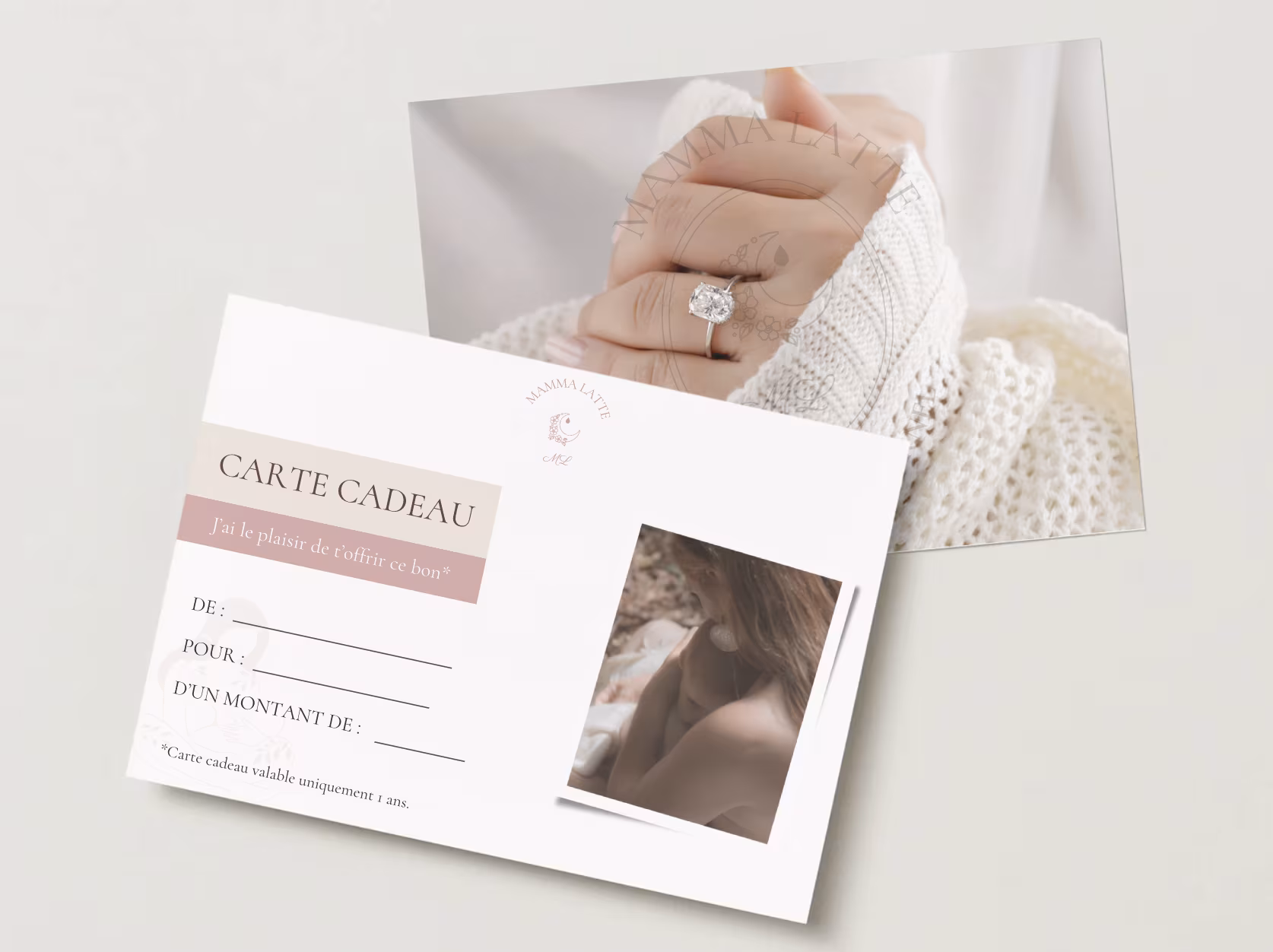 Page du site Mamma Latte présentant les bijoux au lait maternel