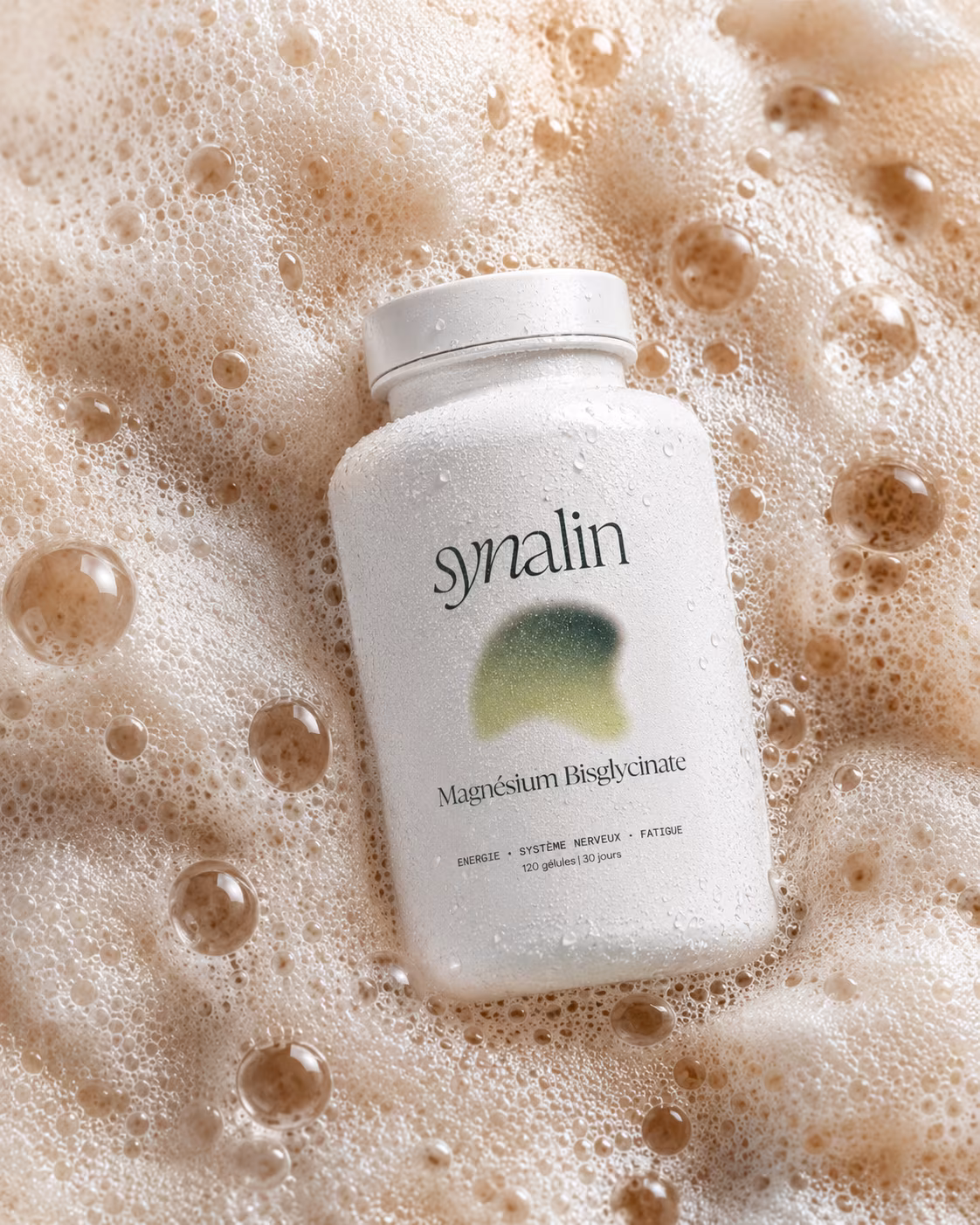 Packaging Synalin mis en scène dans un intérieur